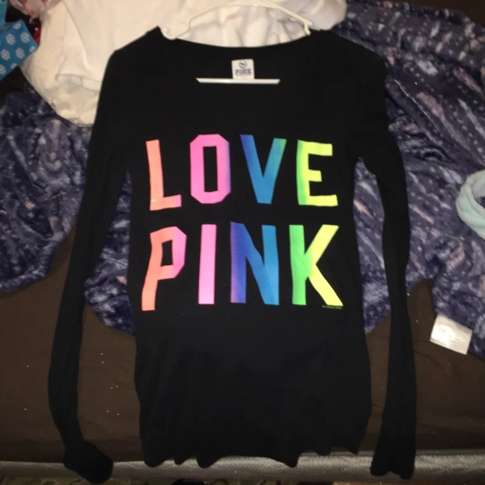 Vs pink long sleeve
